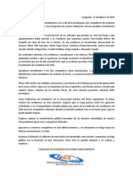 Comunicado Público FEUCN-C respecto a agresión de carabineros a estudiantes de medicina