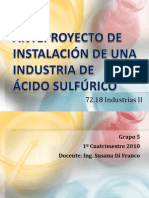 Presentacion H2so4 PDF