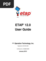 Download ETAP User Guide by baskaranjay5502 SN207280527 doc pdf