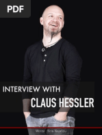 Interview With Claus Hessler by Sina Najaflou