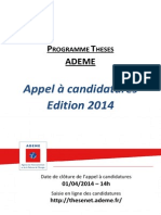 Appelcandidatures Theses 2014 - VF
