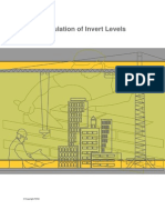 Calculation of Invert Levels