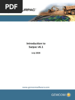 SURPAC 6.14 Introduction