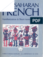 Fsi Sub SaharanFrenchFast StudentText