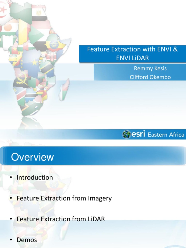 ENVI LiDAR Feature Extraction Guide | PDF | Lidar | Remote Sensing