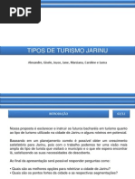 Tipos de Turismo Abril