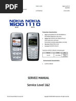 Service Manual NOKIA 1600-RH64