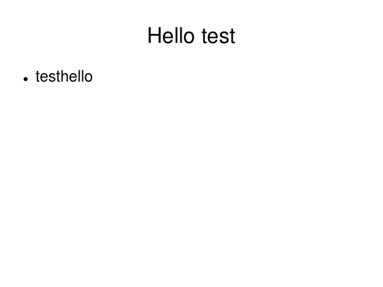 Hello World | PDF