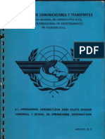 Operaciones Aeronauticas para Pilotos Aviador Comercial y Oficial de Operaciones Aeronauticas