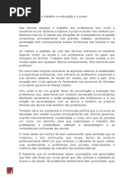 Os professores, o trabalho na educação e o stress dez12