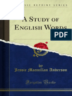 A Study of English Words 1000006301