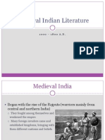 Medieval Indian Literature 1000-1800 AD