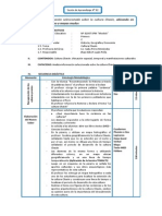 Segunda Sesion de Aprendizaje