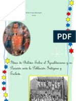 Bolivar Como Reformador Social
