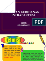 Asuhan Kebidanan Intrapartum