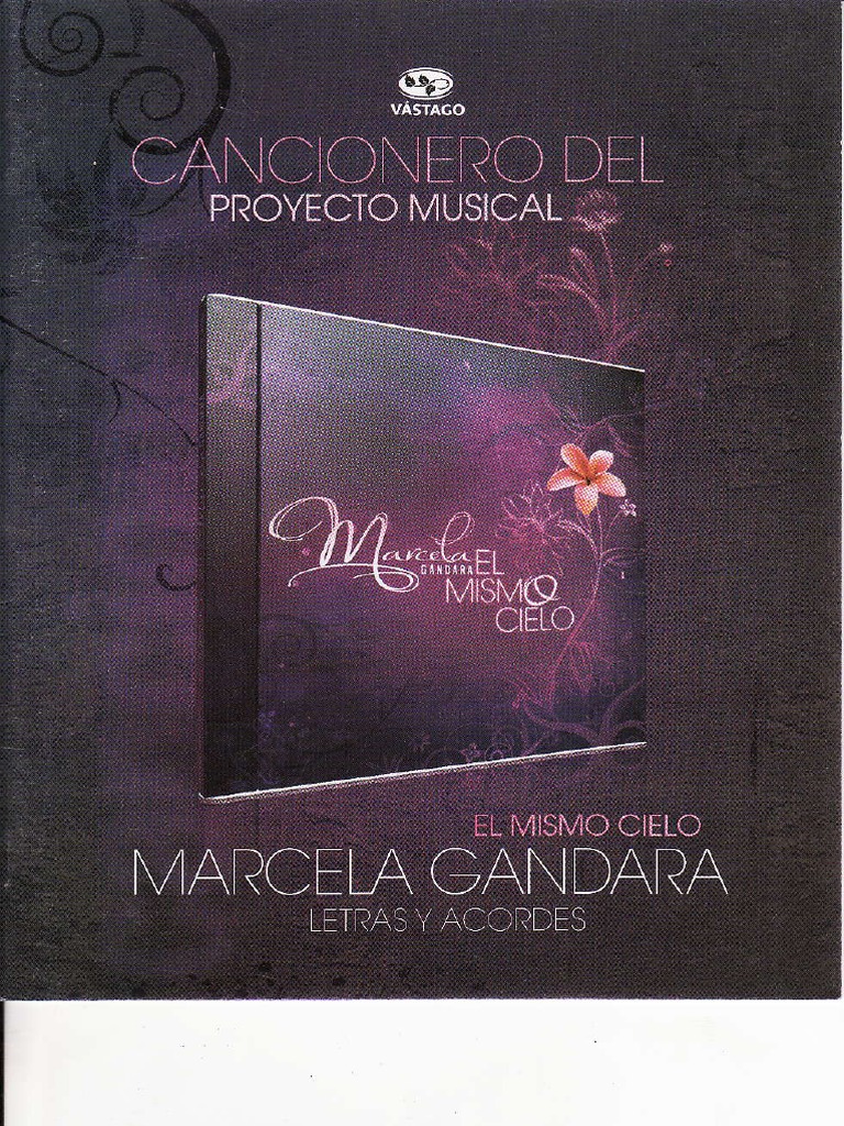 Marcela Gandara El Mismo Cielo Cancionero marcela gandara el mismo cielo cancionero