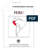 FAO - PERFILES NUTRICIONALES POR PAISES
PERU