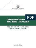 CNB Ciencias Sociales Formacion Ciudadana