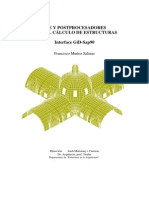 Pre y Post Procesadores Para El Calculo de Estructuras_F.munoz i J.maristany_Julio 1999