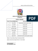 Sgi Man 001 Manual Sistema Gestion Integral