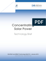 IRENA-ETSAP Tech Brief E10 Concentrating Solar Power