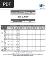 Costeo Del Proyecto