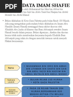 Sumbangan Imam Syafie