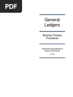 Sap Fi General Ledger Frequently Used Procedures