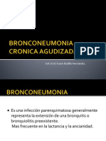 Bronconeumonia Cronica Agudizada