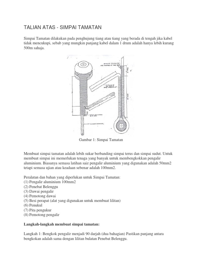 Simpai Tamatan Talian Atas Simpai Tamatan Talian Atas