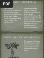 Enfermedades Ortopédicas