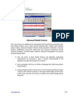 Advanced Modal Analysis: Test and Analysis Tools