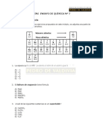 Mini Ensayo N-¦ 7 Qui¦ümica