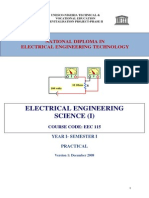 Eec 115 Practical - Electrical Engineering