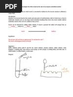 Starch and Amylase Experiment