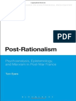 Eyers Tom Post Rationalism Psychoanalysis Epistemology and Marxism in Post War France PDF