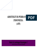 Arsitektur Perbankan Indonesia