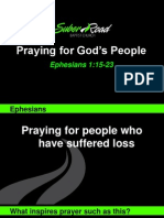 Praying for God's People