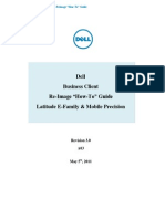 Latitude E-Family Mobile Precision Re-Image How-To Guide - A03 Rev 3 0