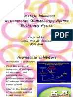 Aromatase Inhibitors Miscellaneous Chemotherapy Agents Biotherapy Agents