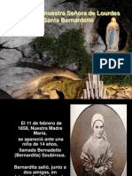 La Virgen de Lourdes y Santa Bernardette