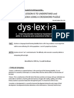 Dyslexia Teaching