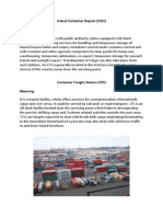 Inland Container Depots