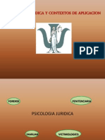 Psicologia Juridica y Contextos de Aplicacion