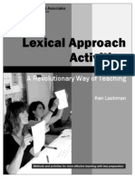 Lexical Approach Activities