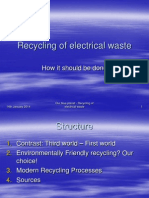 Recycling of Electrical Waste
