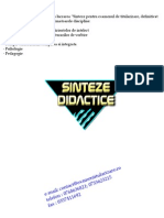 Sinteze - Didactice - 2014 - Psihopedagogie Speciala