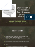 Técnicas Cognitivas para Niños - Inacap