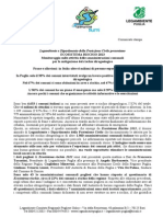 Ecosistema Rischio 2013 - Comunicato Stampa  Legambiente Puglia (13 feb. 2014)