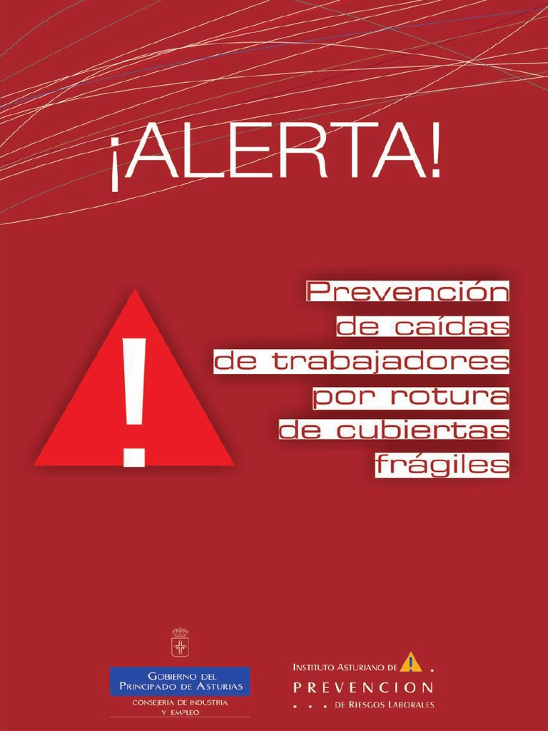 Alerta Prevencion Caidas | Techo | Aluminio